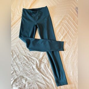 Women’s teal full length leggings - medium